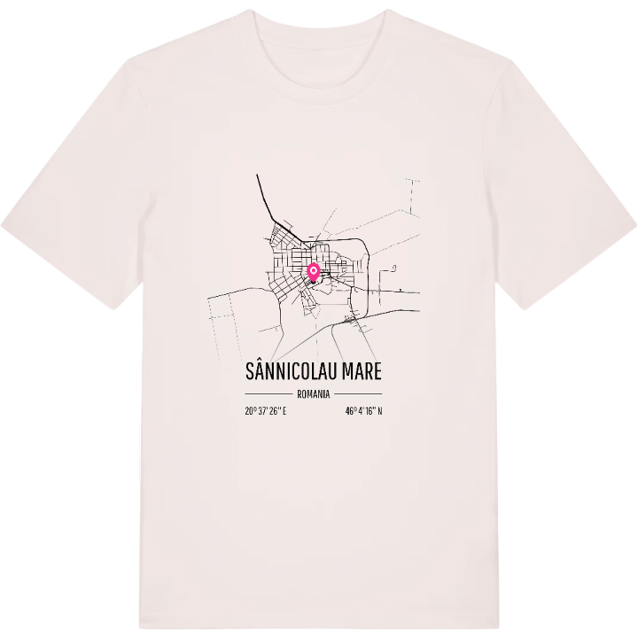 Sânnicolau Mare kort T-shirt – t-shirt fra PinShirt
