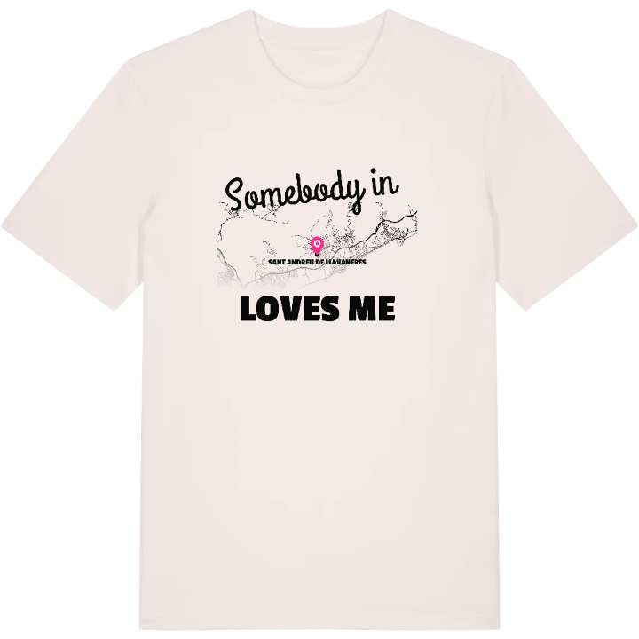 Nogen i Sant Andreu de Llavaneres elsker mig t-shirt – t-shirt fra PinShirt