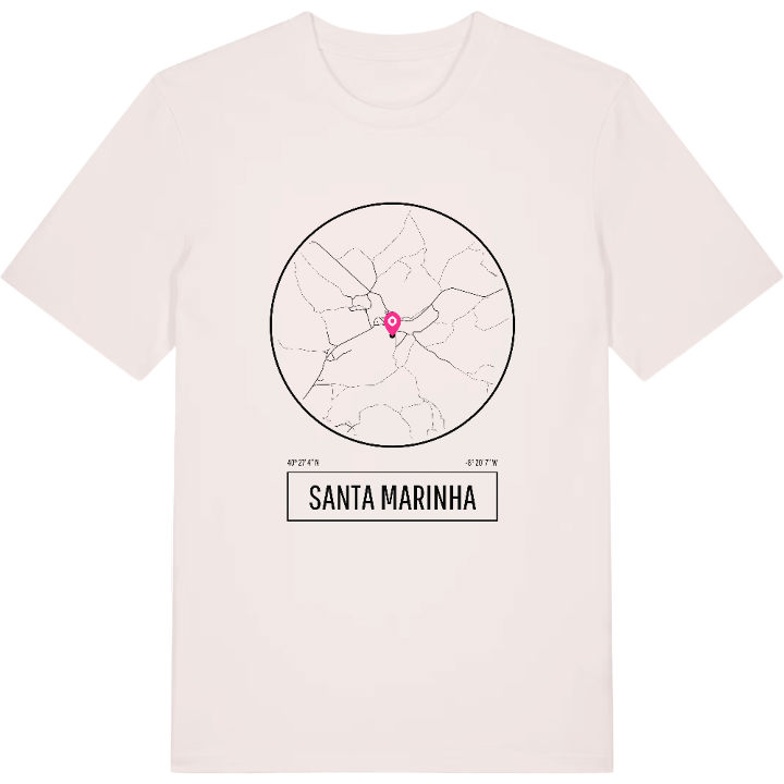 Santa Marinha T-shirt – t-shirt fra PinShirt