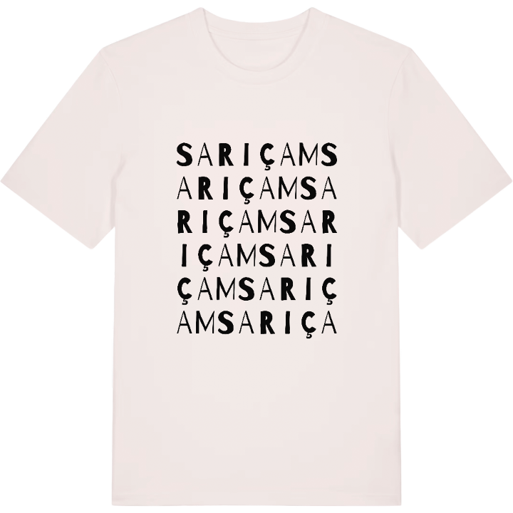 Sarıçam ordleg T-shirt – t-shirt fra PinShirt
