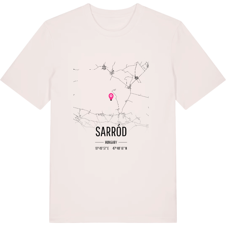 Sarród kort T-shirt – t-shirt fra PinShirt