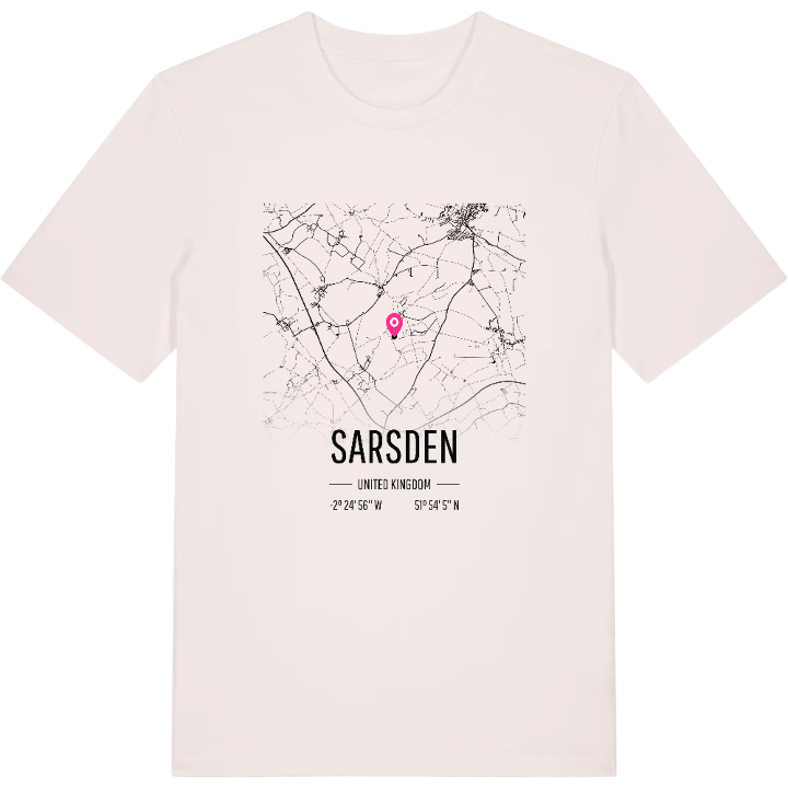 Sarsden kort T-shirt – t-shirt fra PinShirt