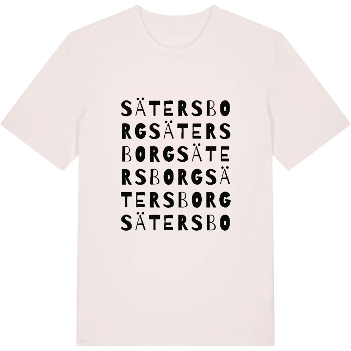 Sätersborg ordleg T-shirt – t-shirt fra PinShirt