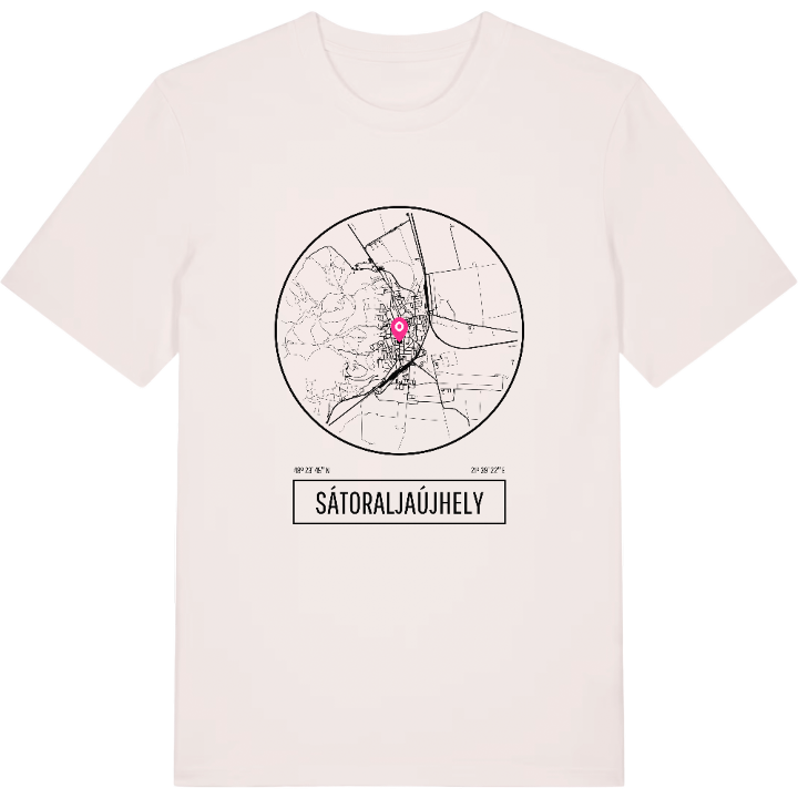 Sátoraljaújhely T-shirt – t-shirt fra PinShirt