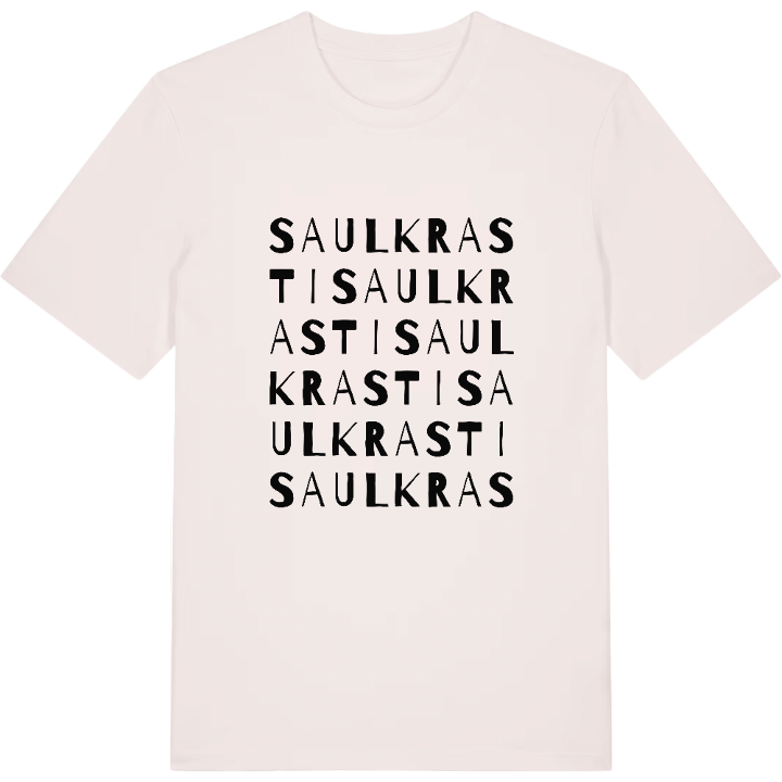 Saulkrasti ordleg T-shirt – t-shirt fra PinShirt