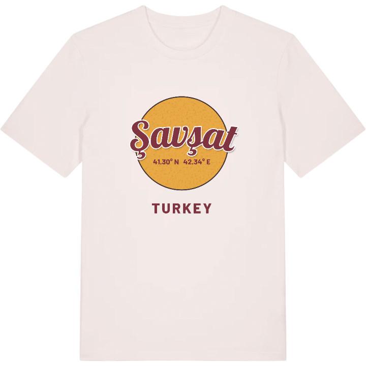 Şavşat cirkel T-shirt – t-shirt fra PinShirt