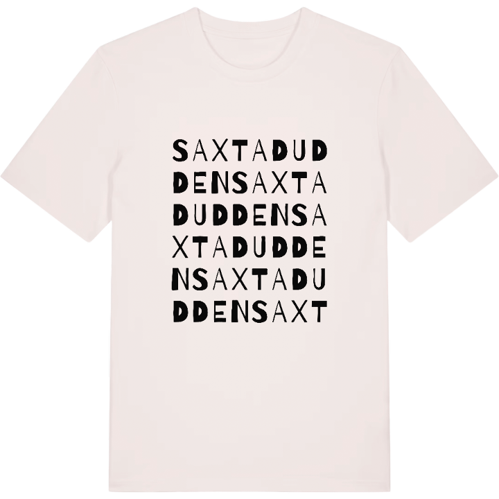 Saxtadudden ordleg T-shirt – t-shirt fra PinShirt