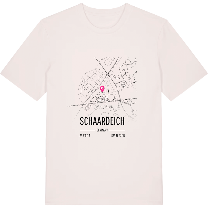 Schaardeich kort T-shirt – t-shirt fra PinShirt