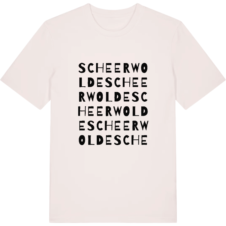 Scheerwolde ordleg T-shirt – t-shirt fra PinShirt