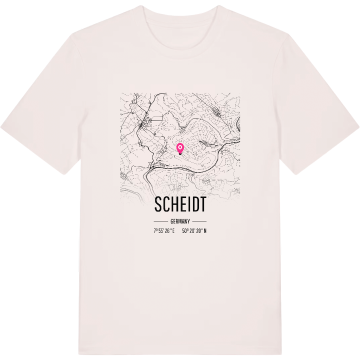 Scheidt kort T-shirt – t-shirt fra PinShirt