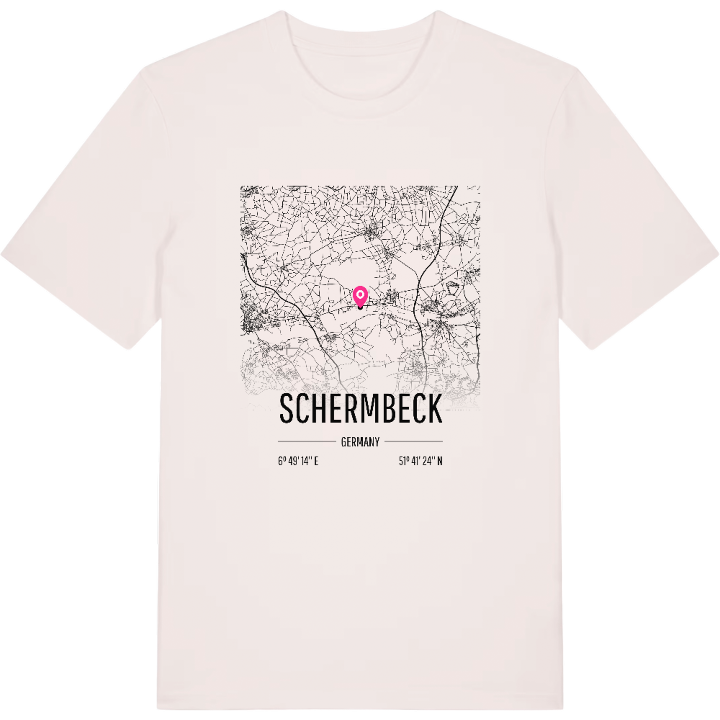 Schermbeck kort T-shirt – t-shirt fra PinShirt