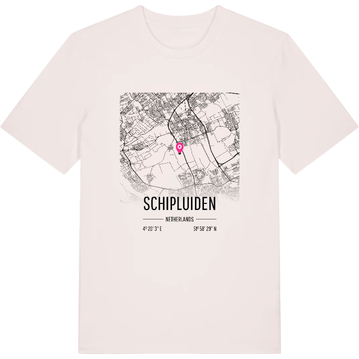 Schipluiden kort T-shirt – t-shirt fra PinShirt