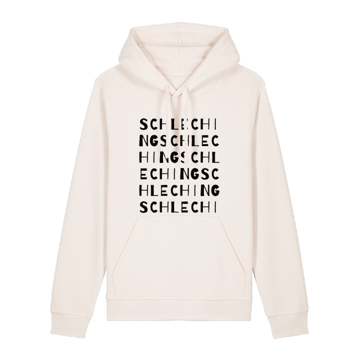 Schleching ordleg hættetrøje – hættetrøje fra PinShirt