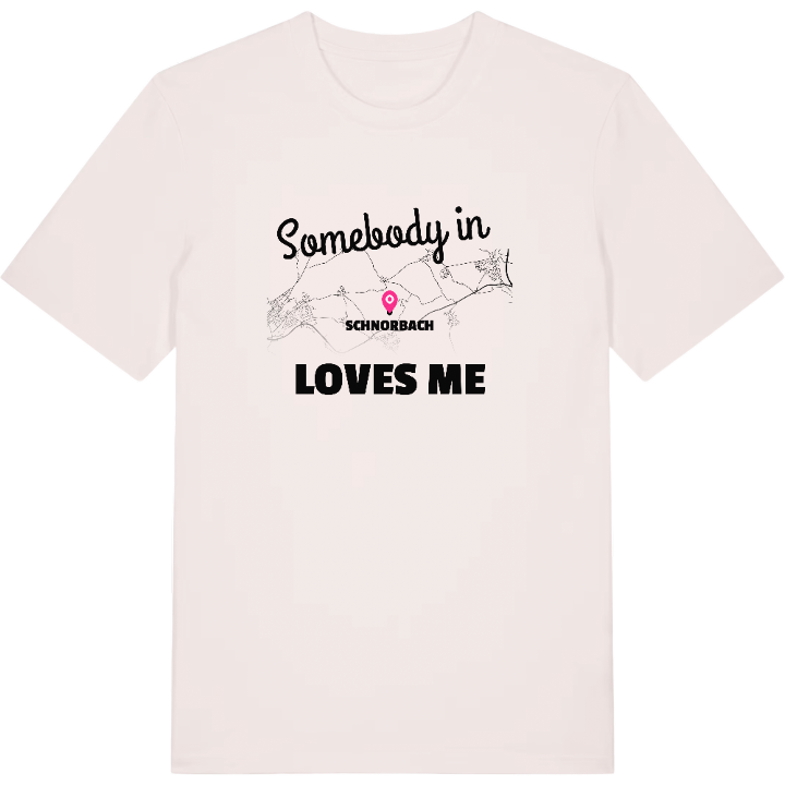 Nogen i Schnorbach elsker mig T-shirt – t-shirt fra PinShirt