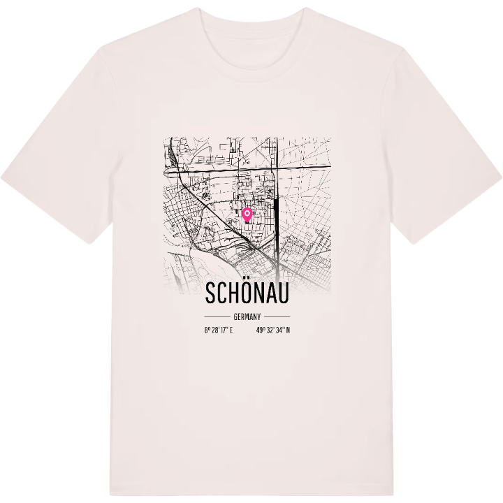 Schönau kort T-shirt – t-shirt fra PinShirt
