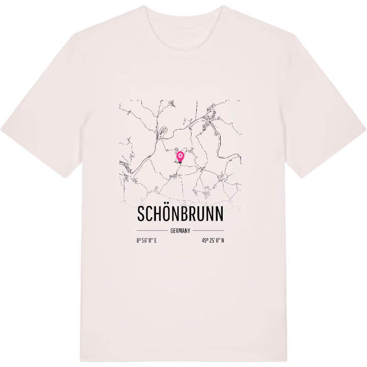 Schönbrunn kort T-shirt – t-shirt fra PinShirt