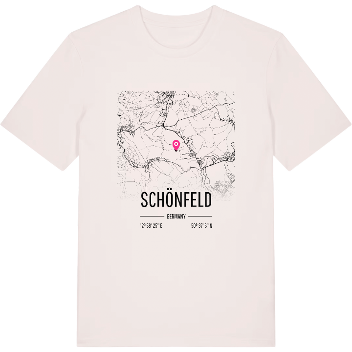 Schönfeld kort T-shirt – t-shirt fra PinShirt