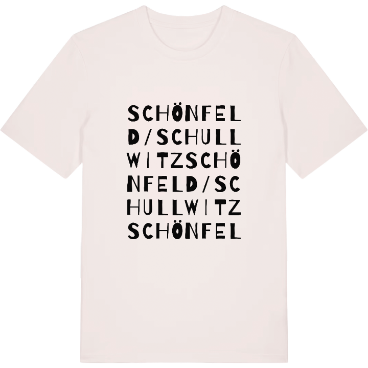 Schönfeld/Schullwitz ordleg T-shirt – t-shirt fra PinShirt