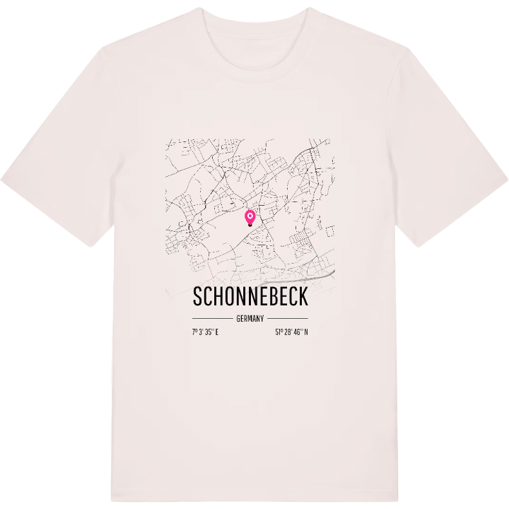 Schonnebeck kort T-shirt – t-shirt fra PinShirt