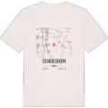 Schriesheim kort T-shirt