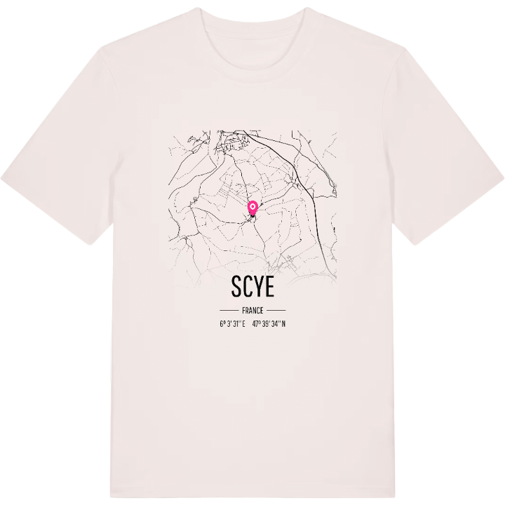 Scye kort T-shirt – t-shirt fra PinShirt