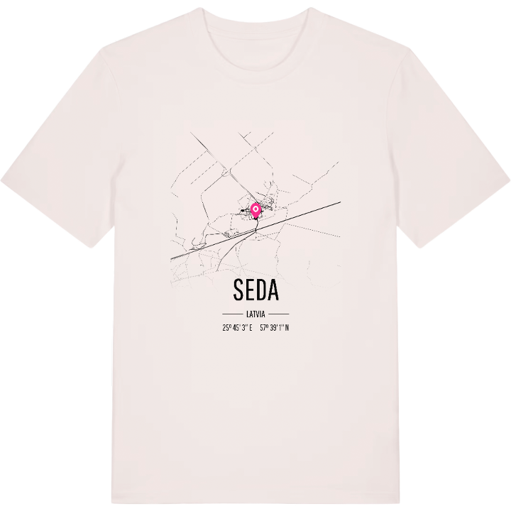 Seda kort T-shirt – t-shirt fra PinShirt