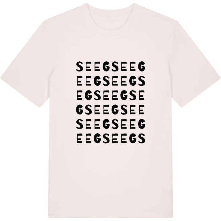Seeg ordleg T-shirt – t-shirt fra PinShirt