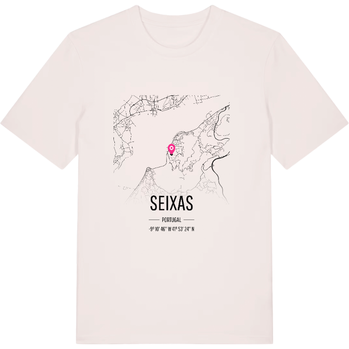 Seixas kort T-shirt – t-shirt fra PinShirt
