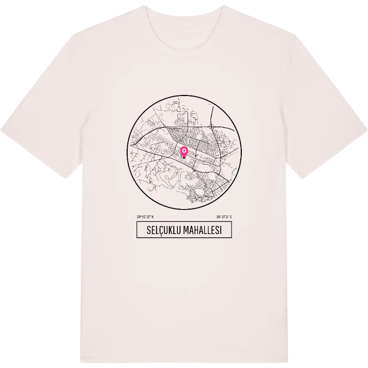 Selçuklu Mahallesi T-shirt – t-shirt fra PinShirt