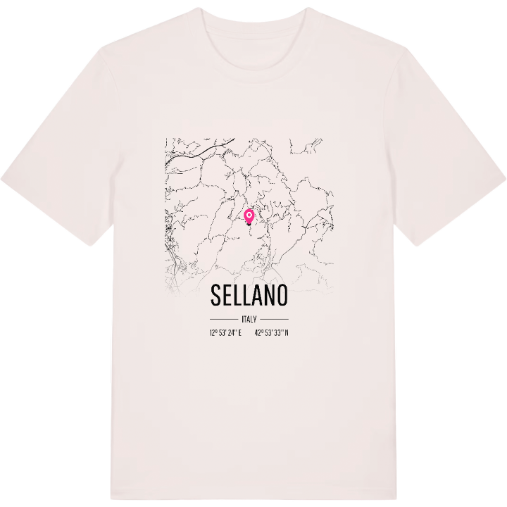 Sellano kort T-shirt – t-shirt fra PinShirt