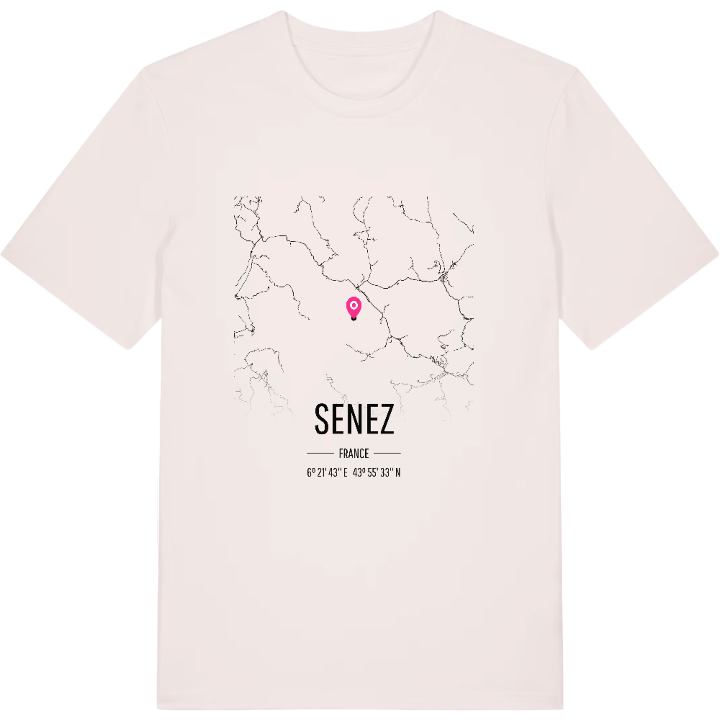 Senez kort T-shirt – t-shirt fra PinShirt