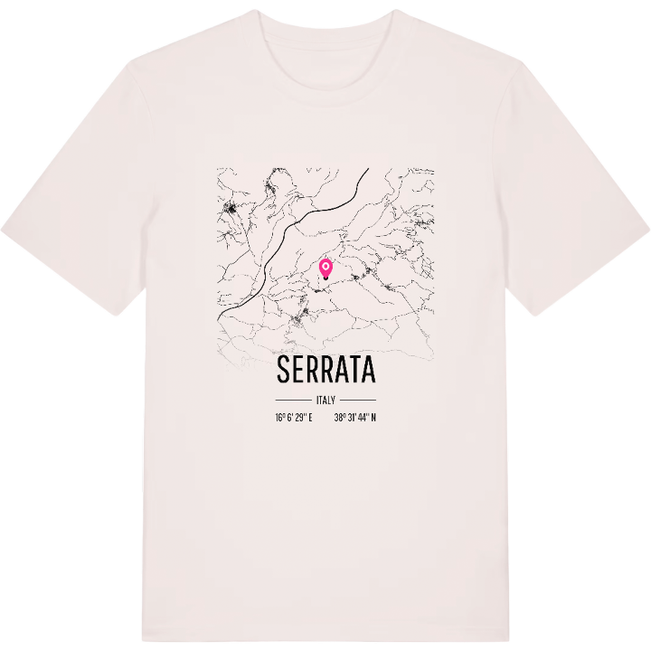 Serrata kort T-shirt – t-shirt fra PinShirt