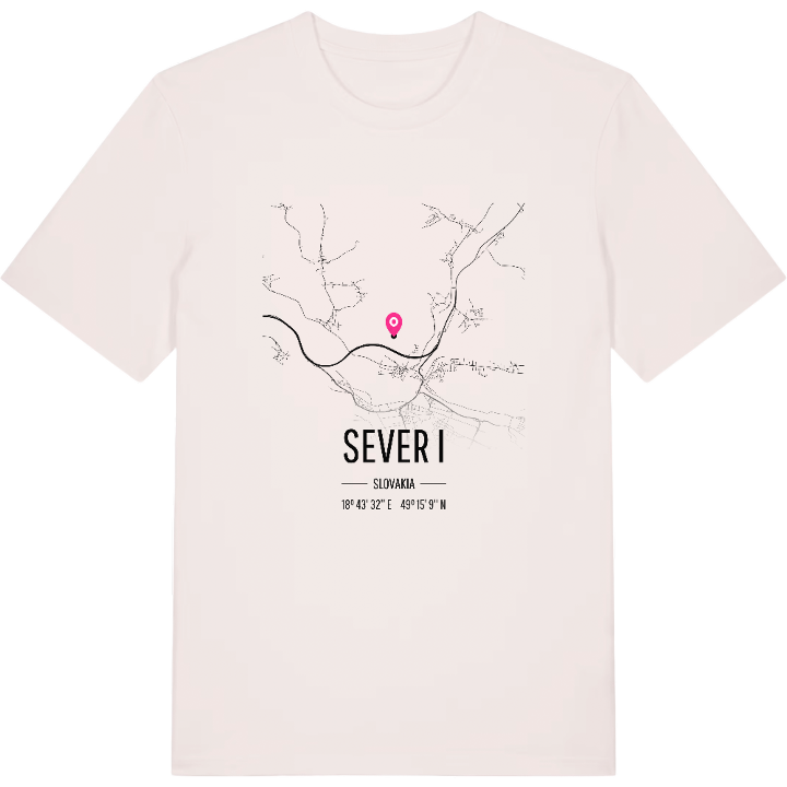 Sever I kort T-shirt – t-shirt fra PinShirt