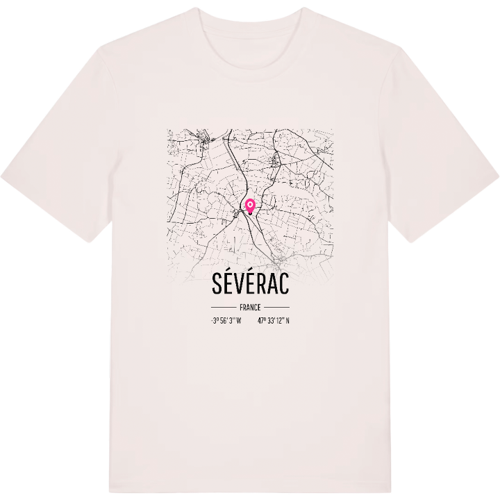 Sévérac kort T-shirt – t-shirt fra PinShirt