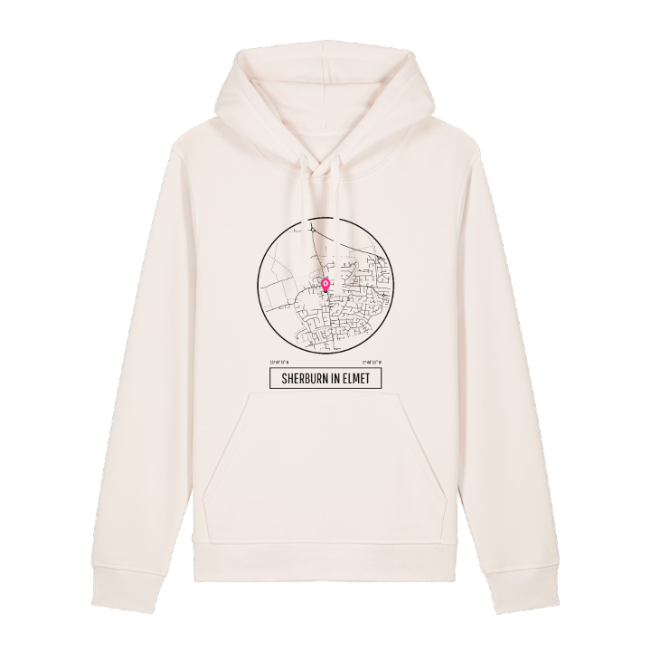 Sherburn in Elmet hættetrøje – hættetrøje fra PinShirt