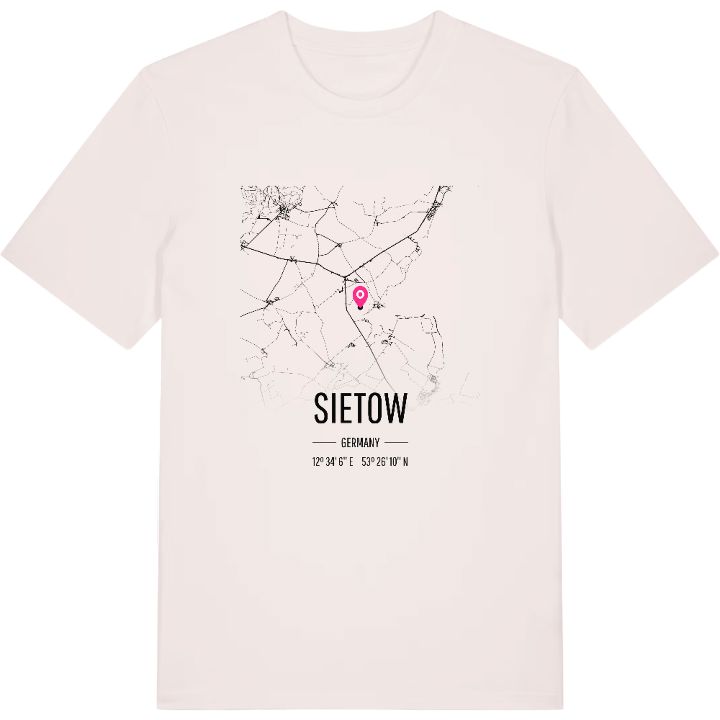 Sietow kort T-shirt – t-shirt fra PinShirt