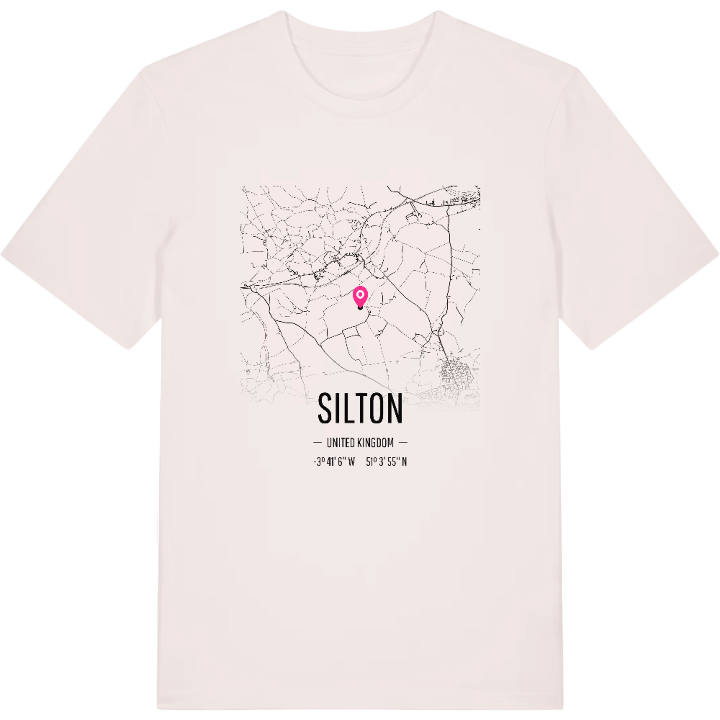 Silton kort T-shirt – t-shirt fra PinShirt