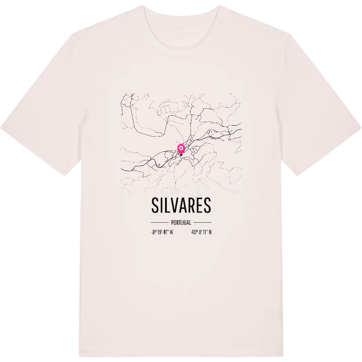 Silvares kort T-shirt – t-shirt fra PinShirt