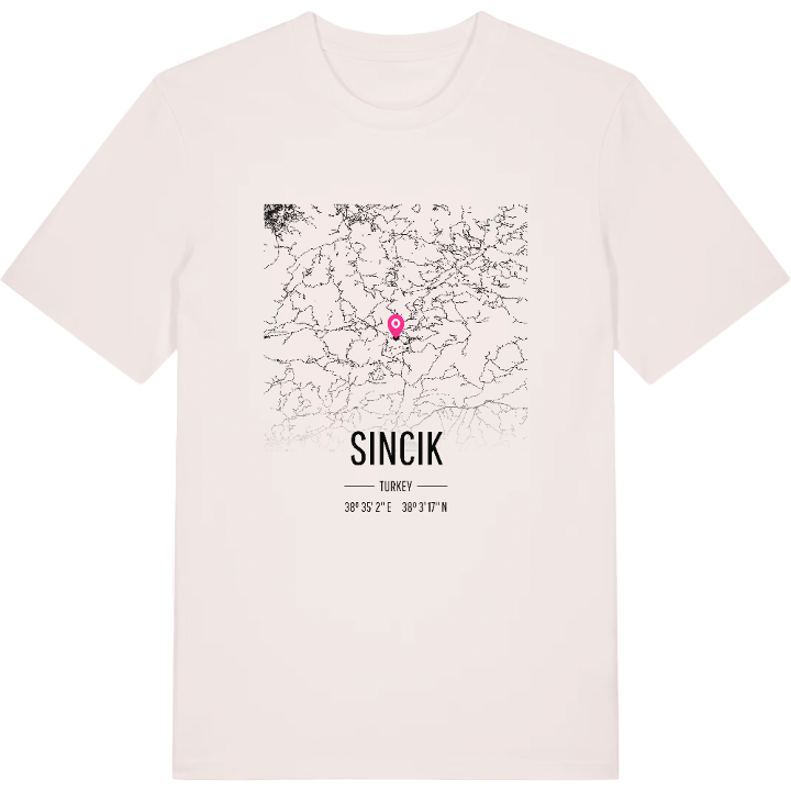 Sincik kort T-shirt – t-shirt fra PinShirt