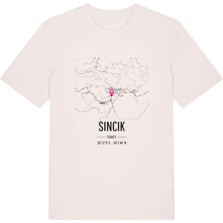 Sincik kort T-shirt – t-shirt fra PinShirt