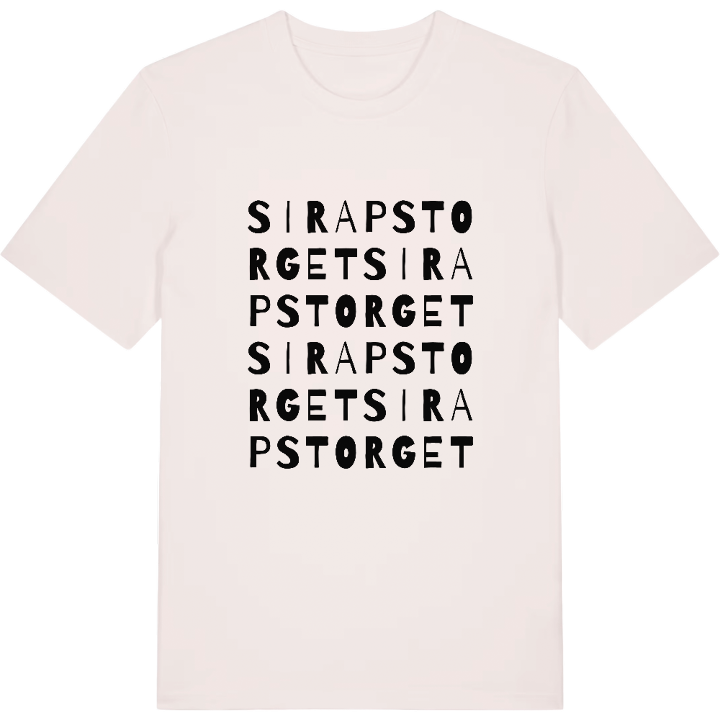 Sirapstorget ordleg T-shirt – t-shirt fra PinShirt