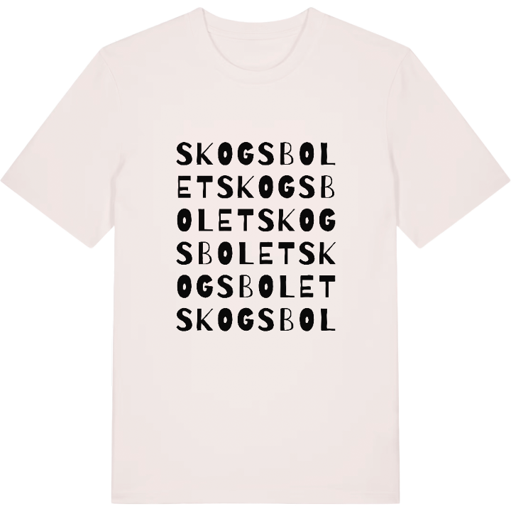 Skogsbolet ordleg T-shirt – t-shirt fra PinShirt