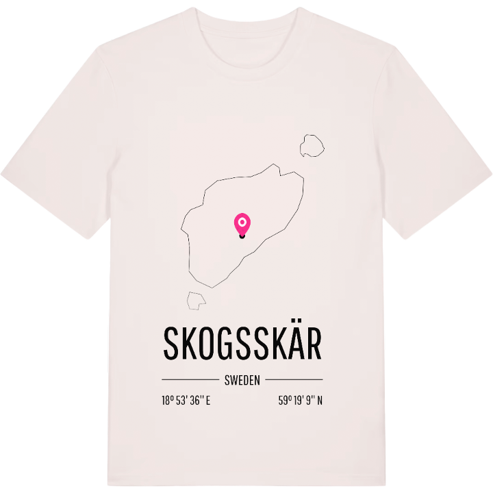 Skogsskär kort T-shirt – t-shirt fra PinShirt
