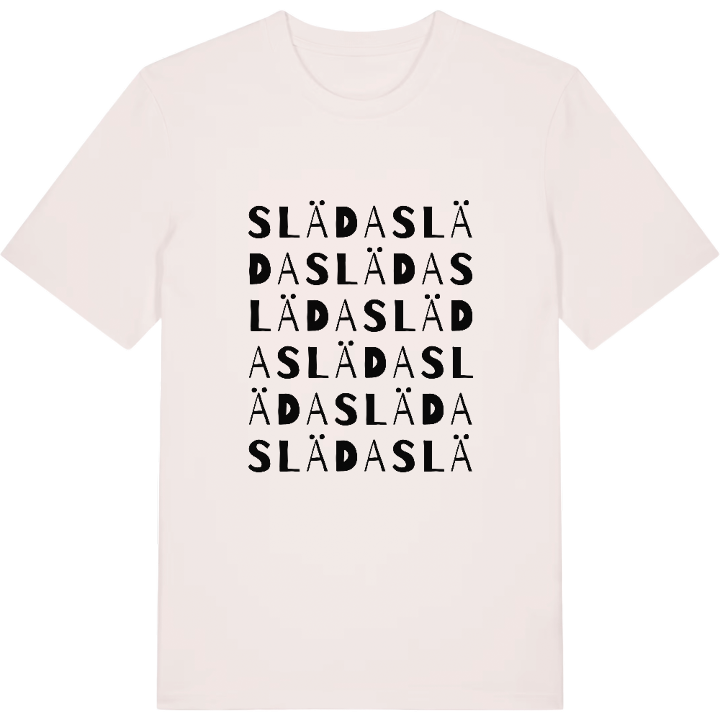 Släda ordleg T-shirt – t-shirt fra PinShirt