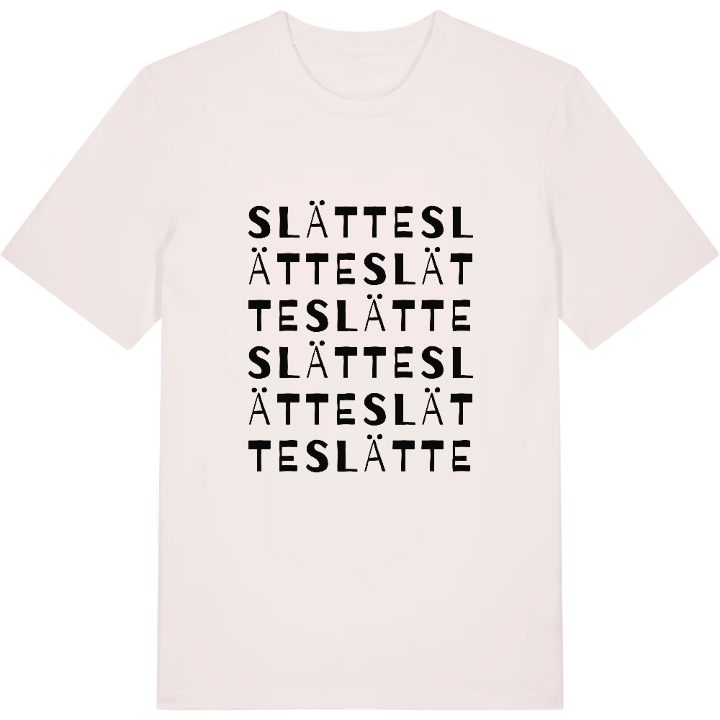 Slätte ordleg T-shirt – t-shirt fra PinShirt