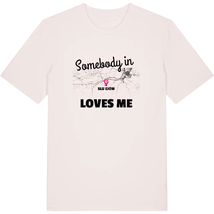 Nogen i Służejów elsker mig T-shirt – t-shirt fra PinShirt