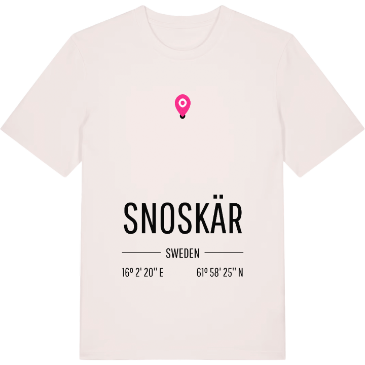 Snoskär kort T-shirt – t-shirt fra PinShirt