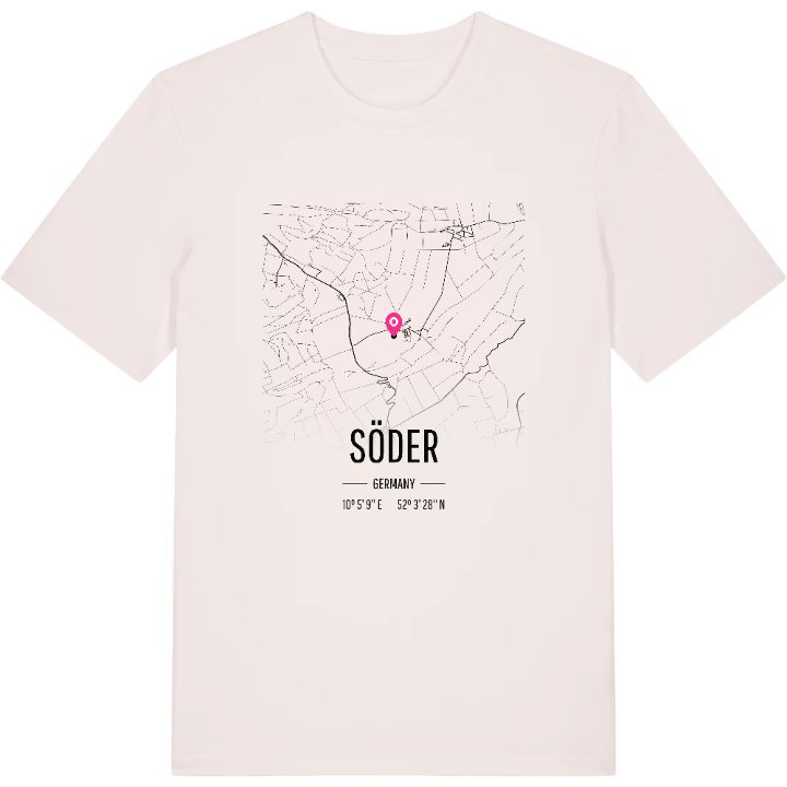 Söder kort T-shirt – t-shirt fra PinShirt