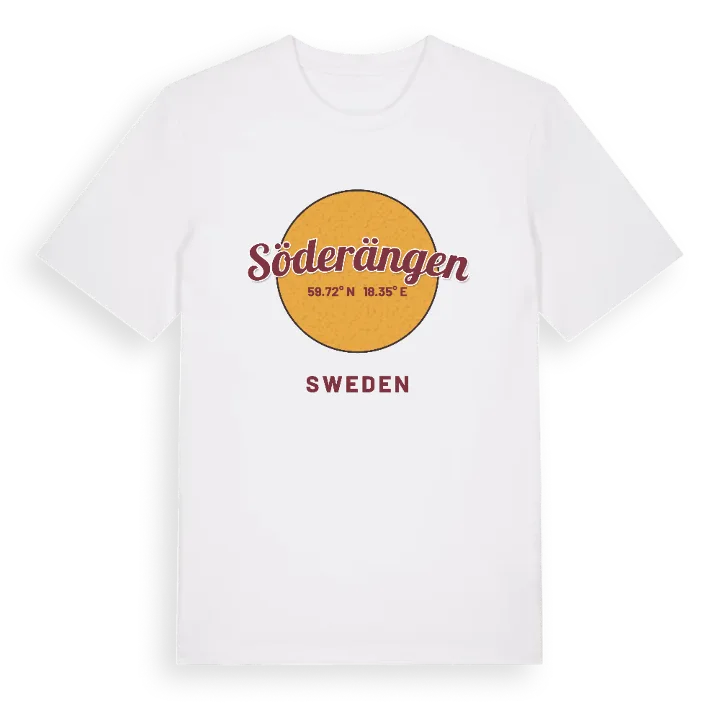 Söderängen cirkel t-shirt – t-shirt fra PinShirt