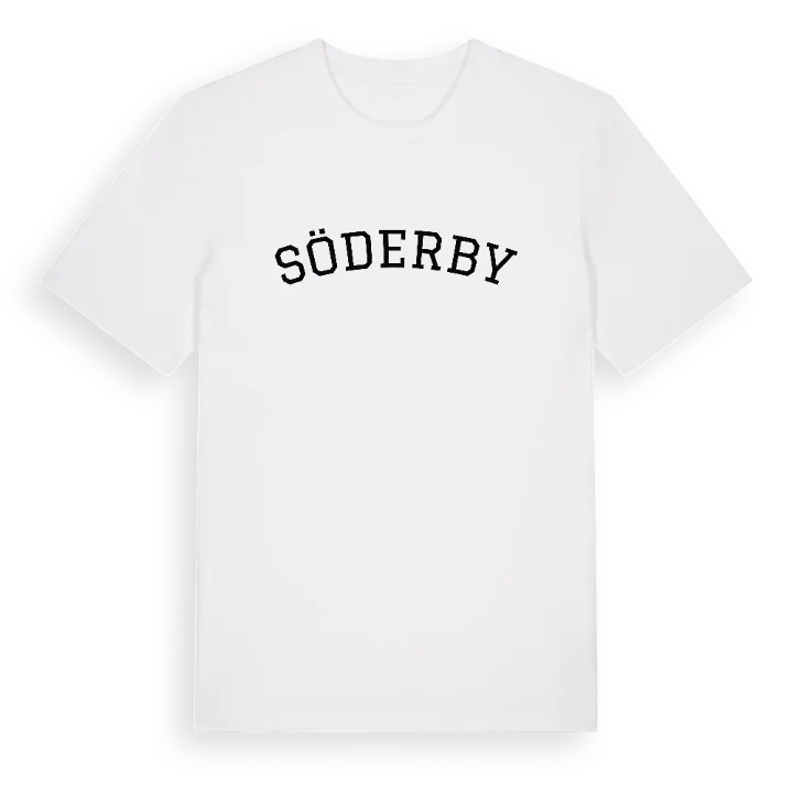 Söderby böjd t-shirt – t-shirt fra PinShirt